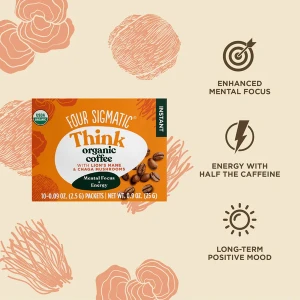 Four Sigma Foods Instant Lions Mane Coffee (10 sachets) Four Sigma Foods Instant Lions Mane Coffee (10 sachets)