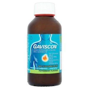 Gaviscon Liquid Oral Suspension Peppermint Flavour 300ml