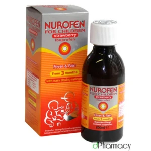 Nurofen For Children 100mg Oral Suspension Strawberry 150ml Nurofen For Children 100mg Oral Suspension Strawberry 150ml