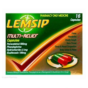 Lemsip Multi-Relief Cold & Flu Capsules (16 Capsules) Lemsip Multi-Relief Cold & Flu Capsules (16 Capsules)