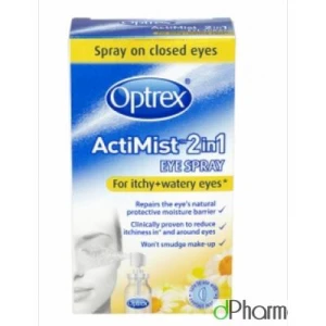 Optrex Actimist Eye Spray For Dry & Watery Eyes 10Ml Optrex Actimist Eye Spray For Dry & Watery Eyes 10Ml
