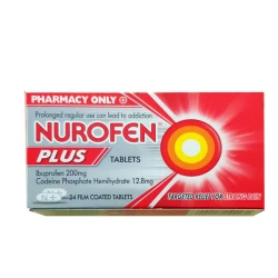 Nurofen Plus 200Mg/12.8Mg Film Coated Tablets X24 Nurofen Plus 200Mg/12.8Mg Film Coated Tablets X24