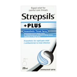 Strepsils Plus Anaesthetic Throat Spray (20Ml) Strepsils Plus Anaesthetic Throat Spray (20Ml)