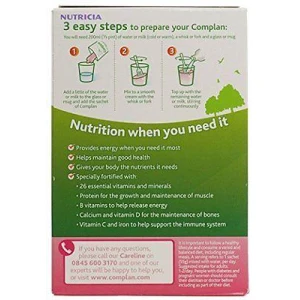 Complan Vitamin Rich Drink Strawberry Flavour 4 x 55g Sachets Complan Vitamin Rich Drink Strawberry Flavour 4 x 55g Sachets