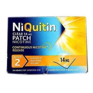 Niquitin Step 2 Nicotine Patches 14mg (7 Patch)