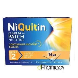 Niquitin Step 2 Nicotine Patches 14mg (7 Patch)