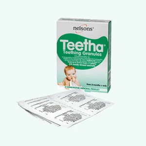 Teetha Teething Granules 40 Ready Dosed Sachets Teetha Teething Granules 40 Ready Dosed Sachets