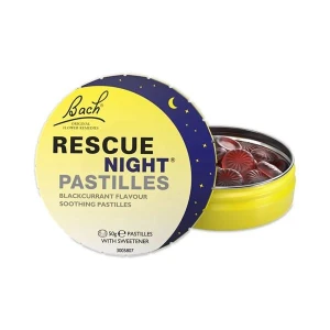 Bach Rescue Remedy Rescue Night Blackcurrant Pastilles (50g)