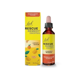 Bach Rescue Remedy Mango & Orange Dropper 20ml