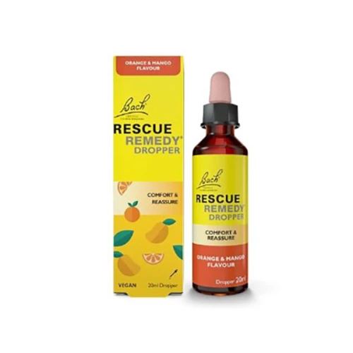 Bach Rescue Remedy Mango & Orange Dropper 20ml