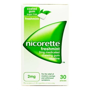 Nicorette 2mg Nicotine Gum Fresh Mint (30)