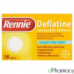 Rennie Deflatine Chewable Tablets (15) Rennie Deflatine Chewable Tablets (15)