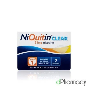 Niquitin Nicotine Patches Step 1 (21Mg) Clear (7)