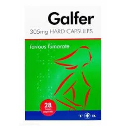 Galfer Iron Tablets 305Mg 28 Capsules Galfer Iron Tablets 305Mg 28 Capsules