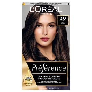 LOreal Preference Permanent Hair Colour 3 Brasilia LOreal Preference Permanent Hair Colour 3 Brasilia