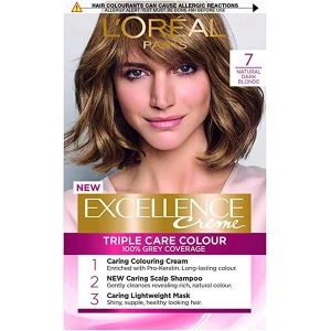 LOreal Excellence Permanent Hair Colour 7 Natural Dark Blonde LOreal Excellence Permanent Hair Colour 7 Natural Dark Blonde