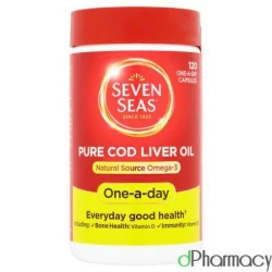 Seven Seas Cod Liver Oil Capsules One A Day 120