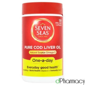Seven Seas Cod Liver Oil Capsules One A Day 120 Seven Seas Cod Liver Oil Capsules One A Day 120
