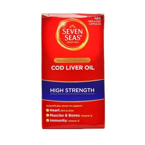 Seven Seas Cod Liver Oil High Strength Capsules 60
