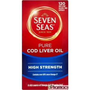Seven Seas Cod Liver Oil High Strength Capsules 60