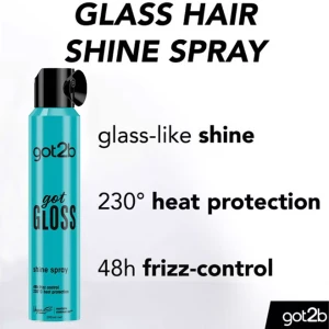 Schwarzkopf Got2b Got Gloss Shine Spray 200ml Schwarzkopf Got2b Got Gloss Shine Spray 200ml