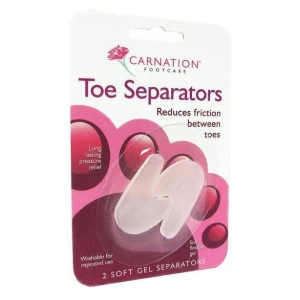 Carnation Gel Toe Separators Carnation Gel Toe Separators