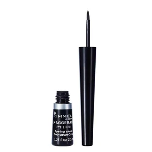 Rimmel Exaggerate Liquid Eyeliner 100% Black (2.5 ml)