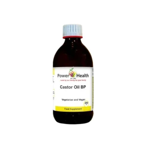 Powerhealth Castor Oil Bp Cold Pressed Liquid (250 ml)