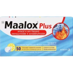 Maalox Plus Chewable Tablets Lemon 40 Pack Maalox Plus Chewable Tablets Lemon 40 Pack