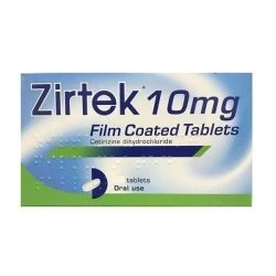 Zirtek 10Mg Tablets (7 Tablets) Zirtek 10Mg Tablets (7 Tablets)