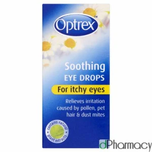Optrex Soothing Eye Drops for Itchy Eyes (10ml) Optrex Soothing Eye Drops for Itchy Eyes (10ml)