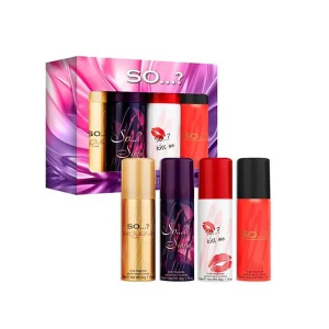So...? 4 Piece Mini Body Fragrance