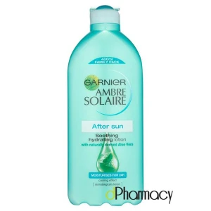 Garnier Ambre Solaire Aftersun Skin Soothing Lotion 400ml Garnier Ambre Solaire Aftersun Skin Soothing Lotion 400ml