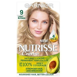 Garnier Nutrisse Cr&egrave;me Permanent Hair Colour 9 Light Natural Blonde