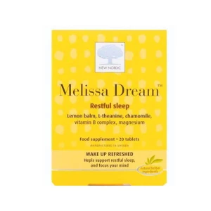 New Nordic Melissa Dream 20 Tablets New Nordic Melissa Dream 20 Tablets