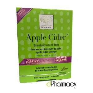 New Nordic Apple Cider 1000mg Mega Strength (30)