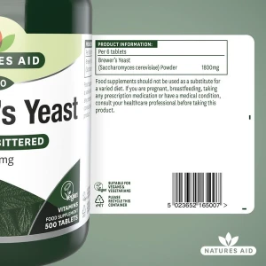 Natures Aid Brewers Yeast (500tabs) Natures Aid Brewers Yeast (500tabs)