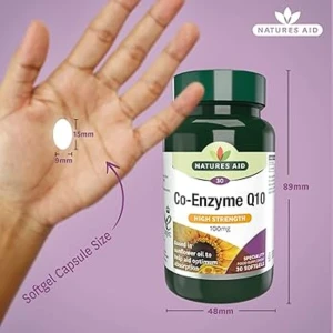 Natures Aid Co Enzyme Q10 100mg (90caps)