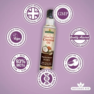 Natures Aid Coconut Oil Liquid (250 ml) Natures Aid Coconut Oil Liquid (250 ml)