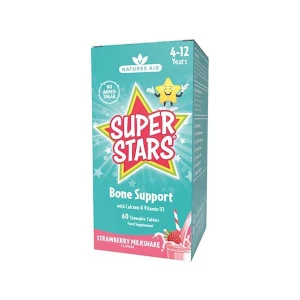 Natures Aid Super Stars Bone Support Chewable (60)