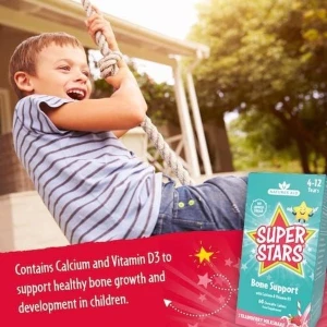 Natures Aid Super Stars Bone Support Chewable (60) Natures Aid Super Stars Bone Support Chewable (60)