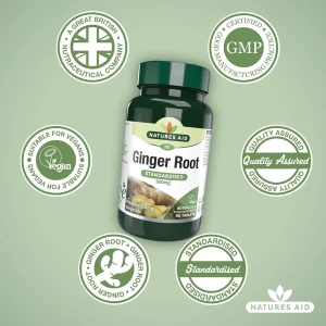 Natures Aid Ginger 500mg (90tabs) Natures Aid Ginger 500mg (90tabs)