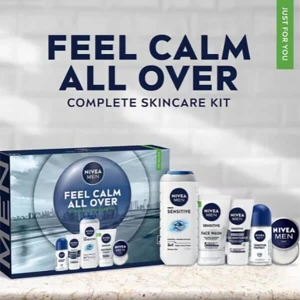 Nivea Men Feel Calm All Over Complete Skincare Set
