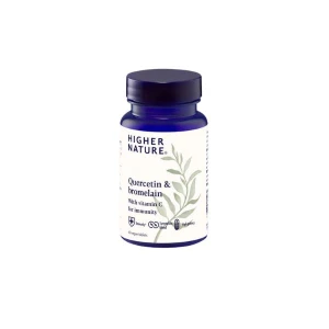 Higher Nature Quercetin And Bromelain (60tabs)