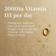 Higher Nature High Strength Vitamin D3 2000iu (60 Caps)