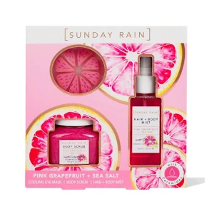 Sunday Rain Pink Grapefruit & Sea Salt Trio Gift Set