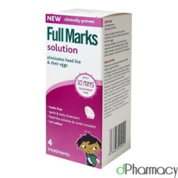 Full Marks Head Lice Solution 4 Treatments 200ml Full Marks Head Lice Solution 4 Treatments 200ml