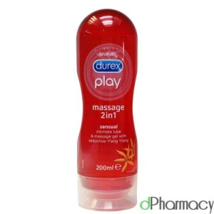Durex Play Sensual 2 In 1 Massage 200ml