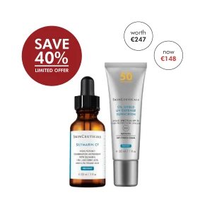 SkinCeuticals Silymarin + Full Size Oil Shield Defence SPF50 | Save 40%