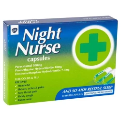 Night Nurse Capsules 10 Pack Night Nurse Capsules 10 Pack